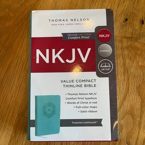 NKJV Bible Compact size by Thomas Nelson